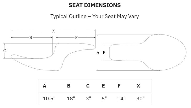 SADDLEMEN Profiler™ Seat - Front Lattice/Rear Smooth - Black - Touring '97-'07