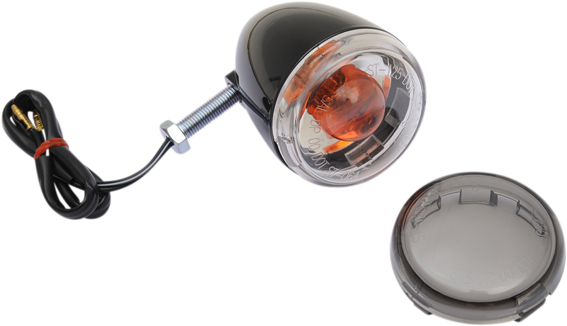 DRAG SPECIALTIES Turn Signal - 1156 - Rear - Gloss Black