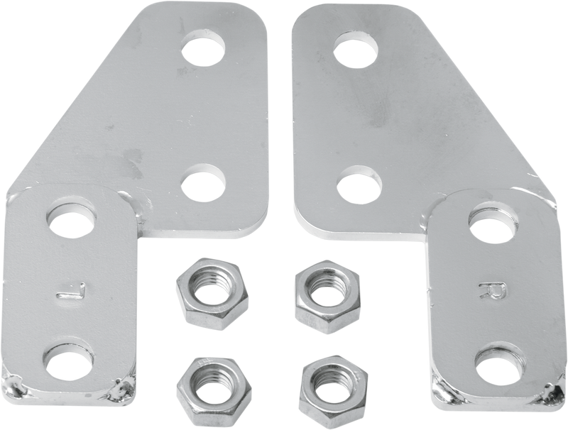 DRAG SPECIALTIES Chrome License Plate Bar Eliminator Kit