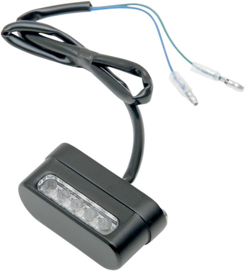 DRAG SPECIALTIES Replacement License Plate LED Light Strip - Black