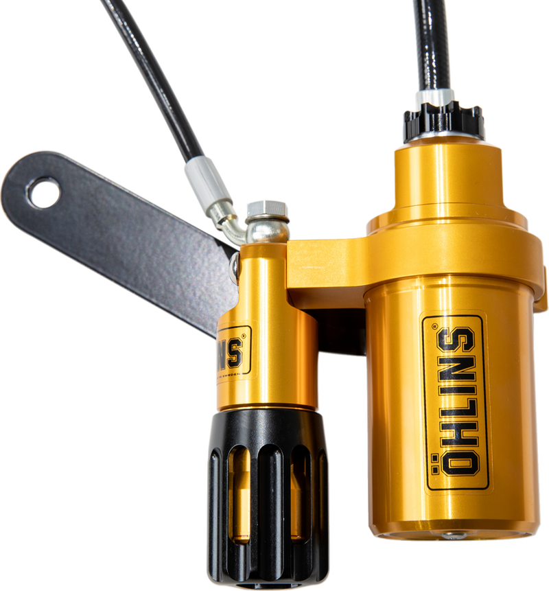Ohlins HD 517 spring and body detail