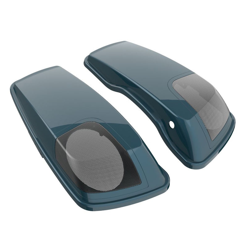 Advanblack Color Matched 5x7 Inch Speaker Lids for '14-'23 Harley Touring
