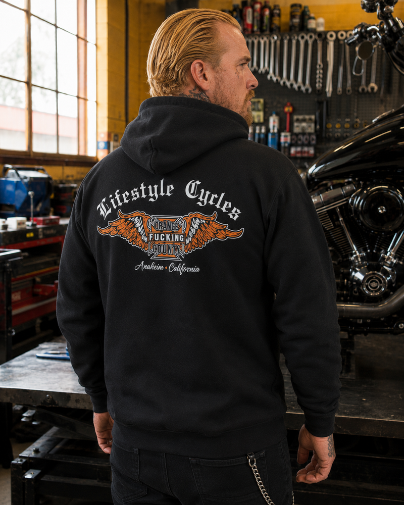LIFESTYLE CYCLES - OFC / Orange F**king County HOODIE