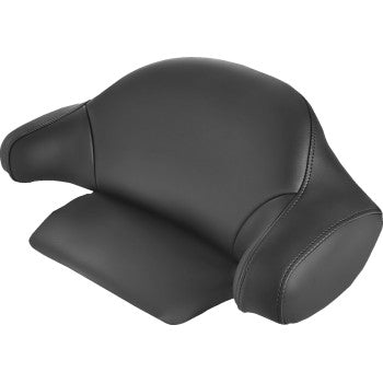 SADDLEMEN RoadSofa™ Pillow Top Backrest Pad Cover - Black - '99-'13 TOURING