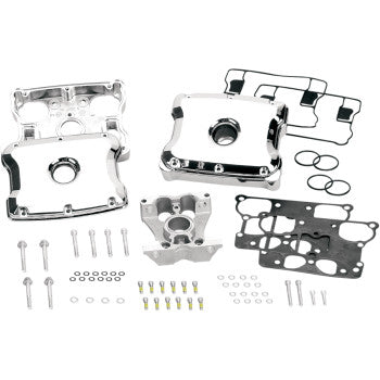 S&S CYCLE Die Cast Rocker Box - Chrome - Twin Cam