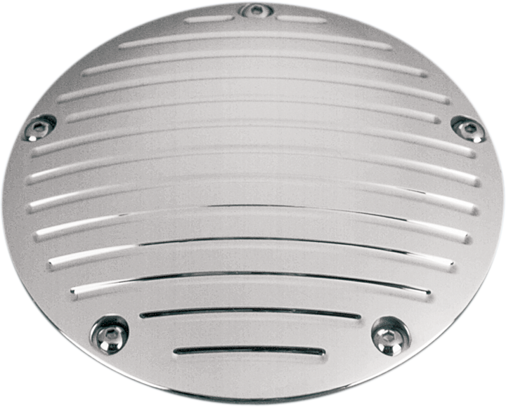 PRO-ONE PERF.MFG. Millennium Derby Cover - Ball Milled - Chrome 203860