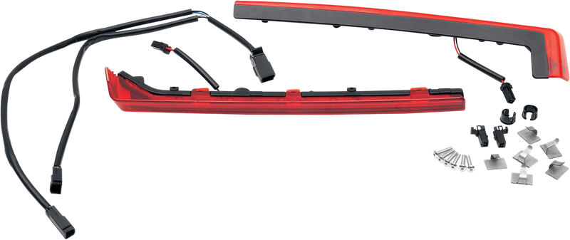 DRAG SPECIALTIES Tour Pak Side Light Kit - Red Lens