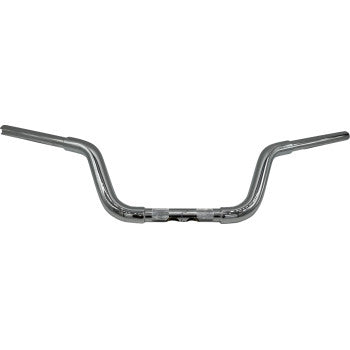FAT BAGGERS INC. 1-1/4" EZ Install Round Top Handlebar - 8" - Chrome