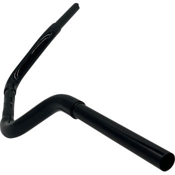 FAT BAGGERS INC. 1-1/4" EZ Install Round Top Handlebar - 8" - Black