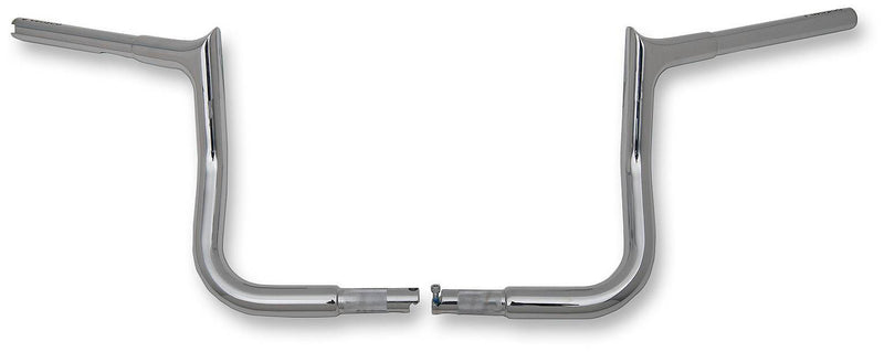 FAT BAGGERS INC. 1-1/4" EZ Install Pointed Top Handlebar - 10" - Chrome