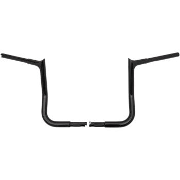 FAT BAGGERS INC. 1-1/4" EZ Install Pointed Top Handlebar - 12" - Black