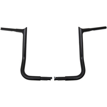 FAT BAGGERS INC. 1-1/4" EZ Install Pointed Top Handlebar - 14" - Black