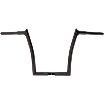 FAT BAGGERS INC. 1-1/4" EZ Install Pointed Top Handlebar - 14" - Black