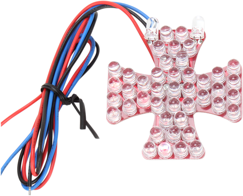 DRAG SPECIALTIES Side Mount Maltese Taillight/License Plate Replacement LED Board