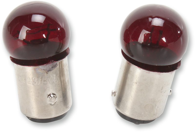 DRAG SPECIALTIES Small Globe Bulb - Red