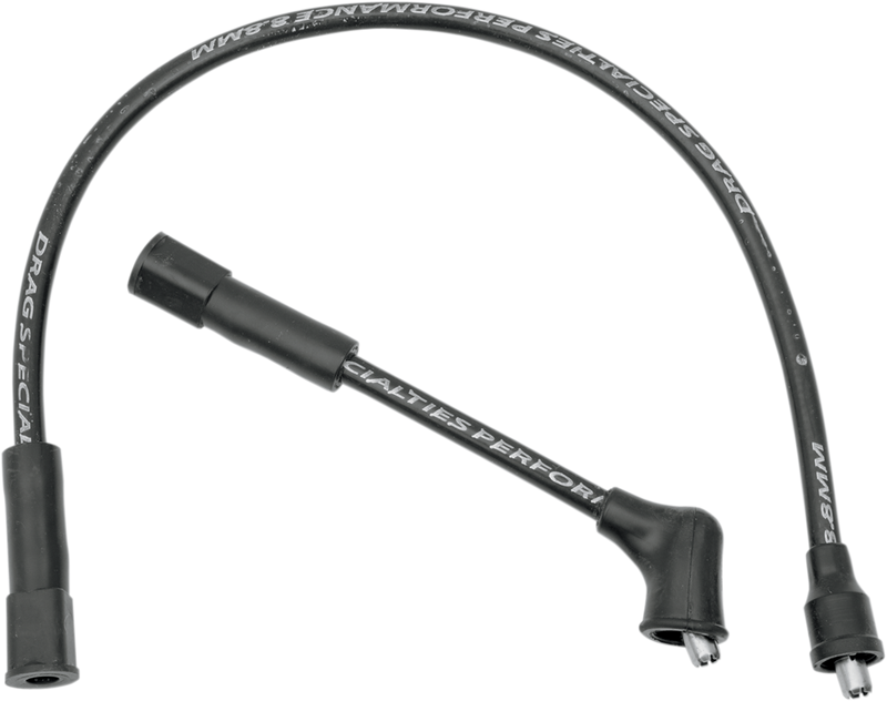 DRAG SPECIALTIES Replacement 8.8 mm Spark Plug Wires Set - Black - '86-'03 XL