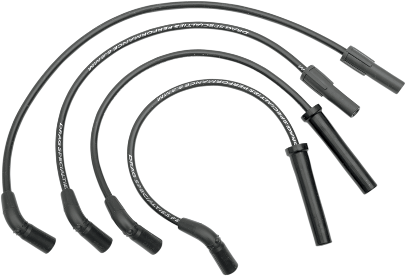DRAG SPECIALTIES Replacement 8.8 mm Spark Plug Wires Set - Black - '98-'03 XL 1200 S