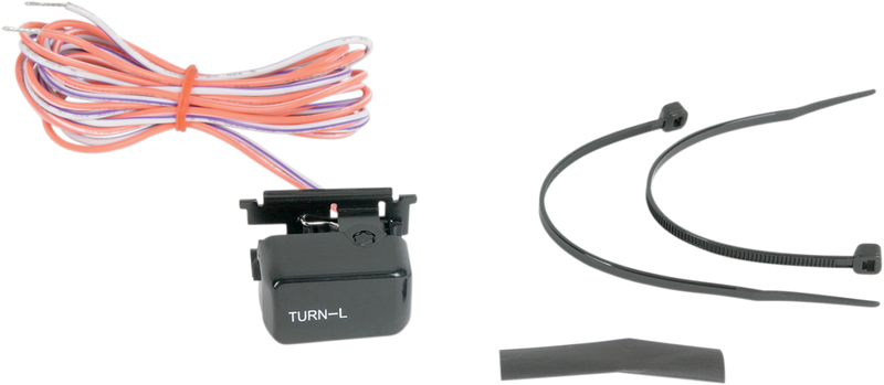 DRAG SPECIALTIES Replacement Left-Side Turn Signal Switch Kit - Black