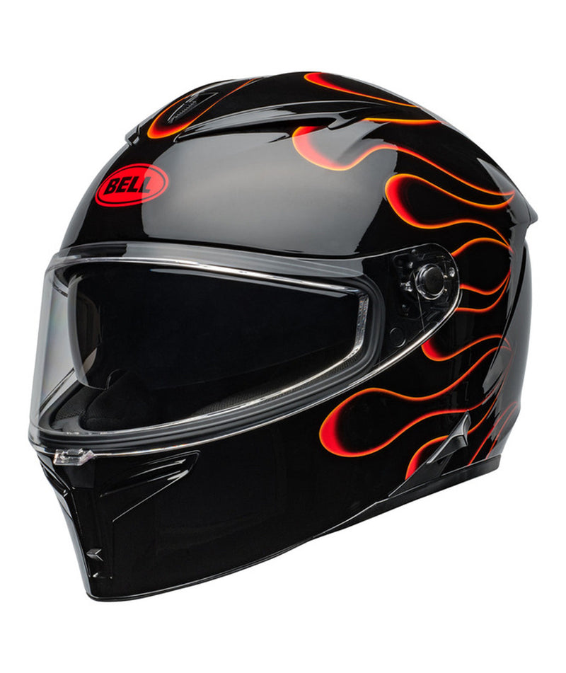 BELL Lithium Torch Gloss Black Red Helmet