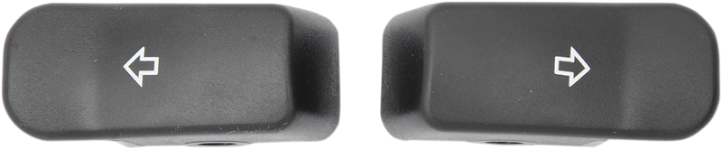 DRAG SPECIALTIES Turn Signal Switch Extension Caps - Black