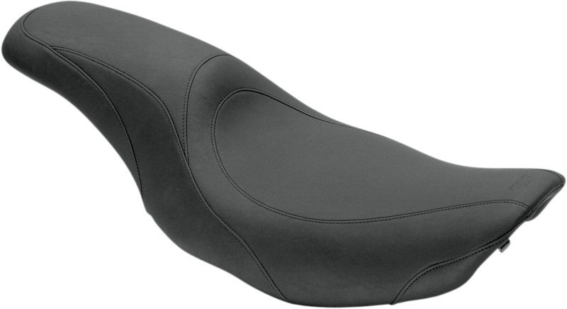 MUSTANG Tripper™ Fastback Seat - Stitched - Black - Touring '97-'07
