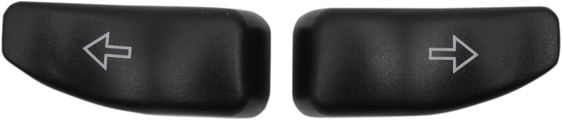 DRAG SPECIALTIES Turn Signal Switch Extension Caps - Black