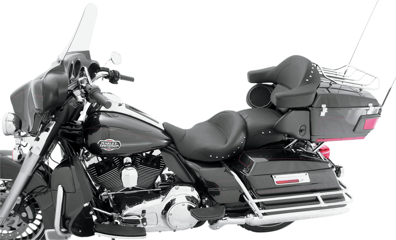 MUSTANG One-Piece Super Tour 2-Up Vinyl Seat - Vintage - Touring '08-'21