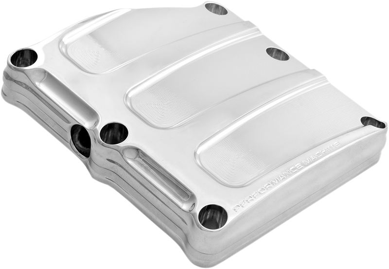 PERFORMANCE MACHINE (PM) Transmission Cover - Chrome - Scallop