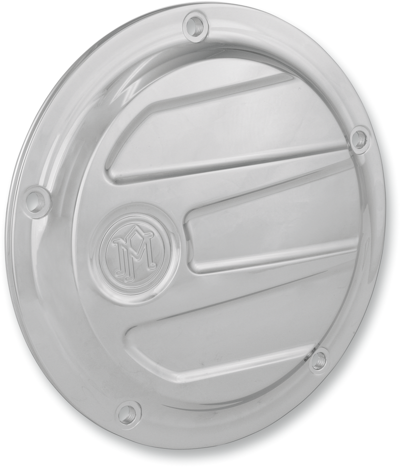 PERFORMANCE MACHINE (PM) Derby Cover - 5-Hole - Scallop - Chrome