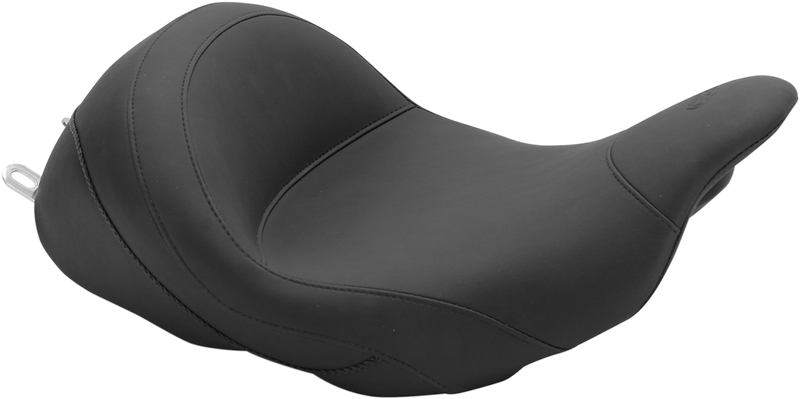 MUSTANG Lowdown™ Solo Seat without Driver Backrest - Smooth - Touring '09-'21