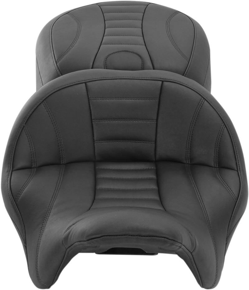 MUSTANG Vintage Forward Positioning One-Piece 2-Up Touring Seat - FLRT / FLTRT '15-'25