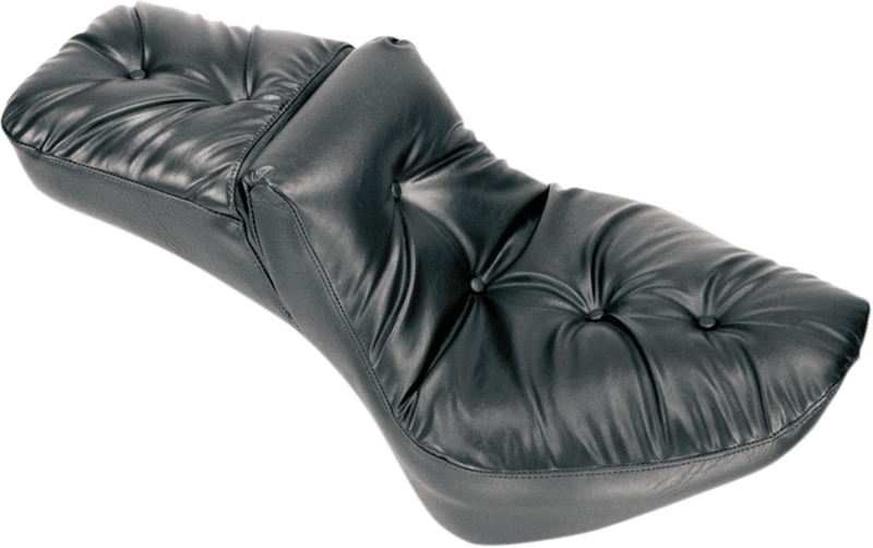 MUSTANG Extra-Wide Regal Duke Pillow One-Piece 2-Up Seat - Softail '84-'99