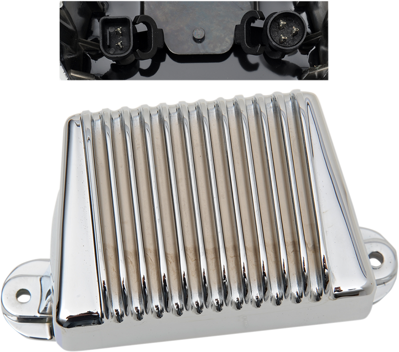 DRAG SPECIALTIES Voltage Regulator - FL '06-'08 - Chrome