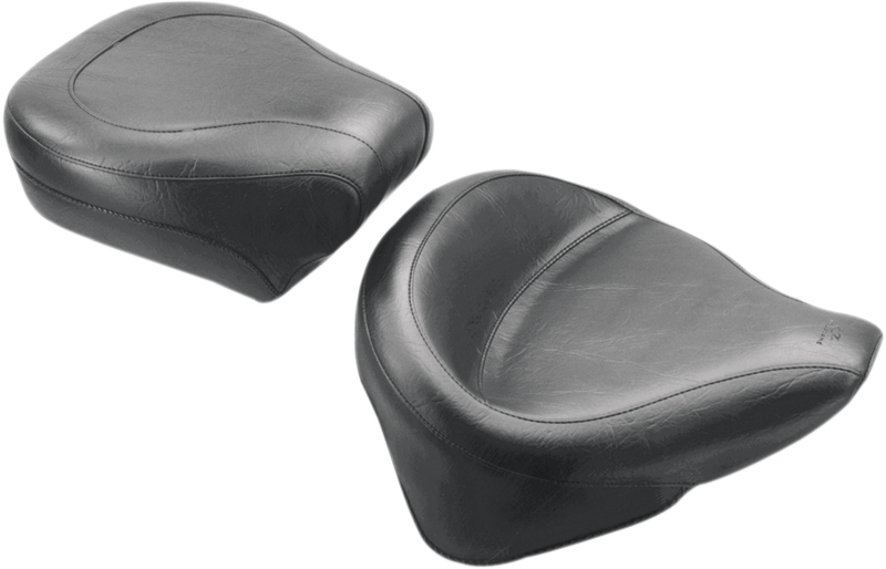 MUSTANG Wide Touring Rear Seat - Smooth - FLST '00-'15