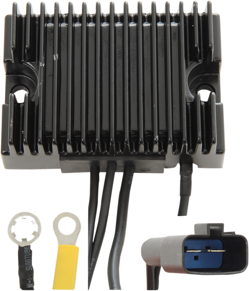 DRAG SPECIALTIES Voltage Regulator - FX/FLST '00 - Black