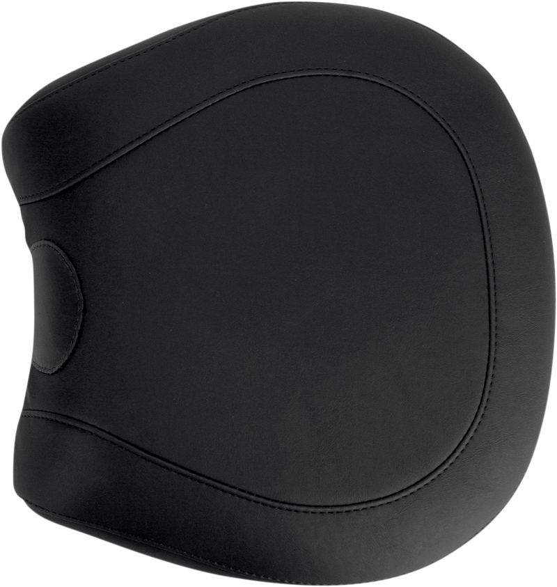 MUSTANG Wide Touring Recessed Rear Seat - Smooth - Black - Softail '06-'17