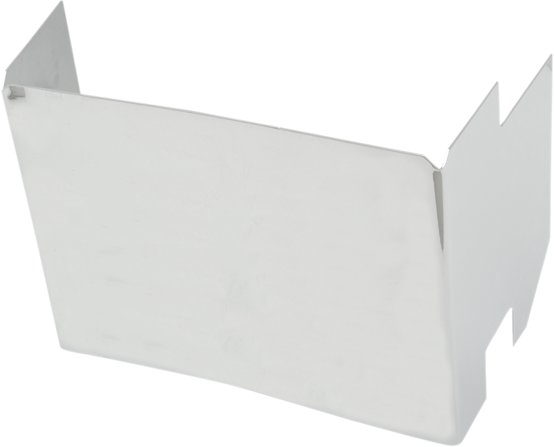 DRAG SPECIALTIES Replacement Smooth Conventional Battery Cover - Chrome