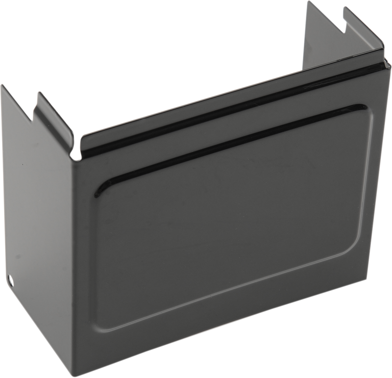 DRAG SPECIALTIES Replacement Raised Conventional Battery Cover - Black