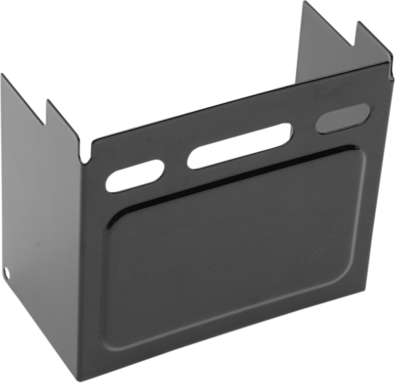 DRAG SPECIALTIES Replacement Raised Conventional Battery Cover - Black