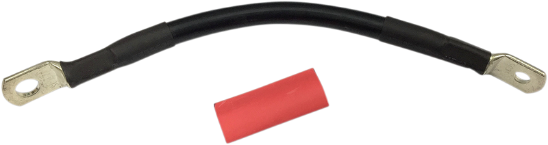 DRAG SPECIALTIES Universal Battery Cable with Optional Shrink Tube - 4 AWG - 8"