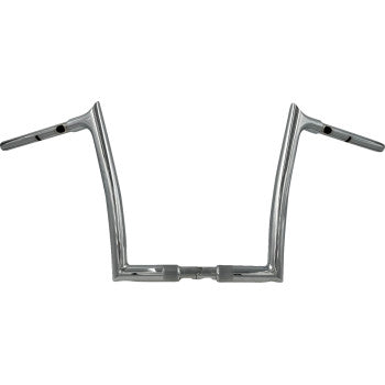 FAT BAGGERS INC. 1-1/4" EZ Install Pointed Top Handlebar - 12" - Chrome