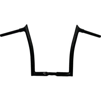 FAT BAGGERS INC. 1-1/4" EZ Install Pointed Top Handlebar - 14" - Black