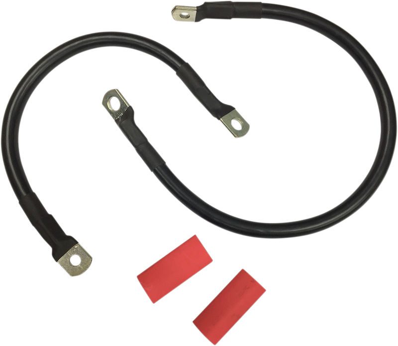 DRAG SPECIALTIES OEM Replacement Black Battery Cable Set - '86-'03 XL