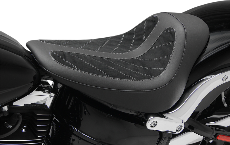 MUSTANG Kodlin Signature Series Solo Seat - Black - Softail '13-'17