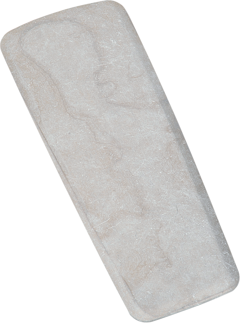 DRAG SPECIALTIES Aluminum Dash Insert - Raw