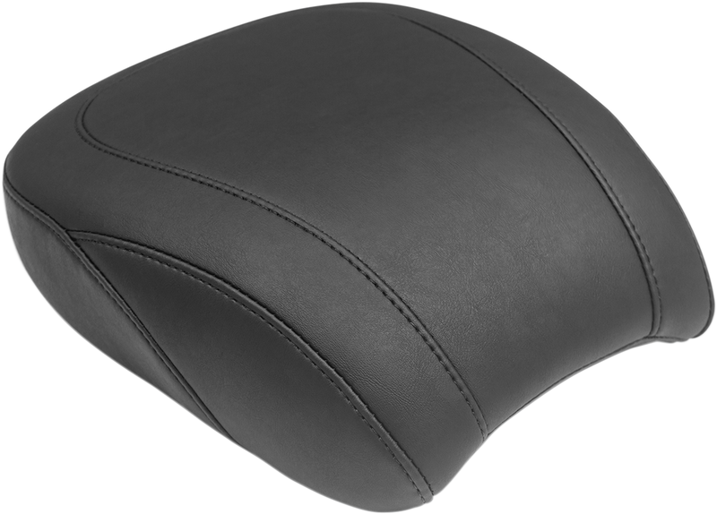 MUSTANG Wide Tripper™ Rear Seat - Smooth - Black - FLDE/FLHC '18-'21