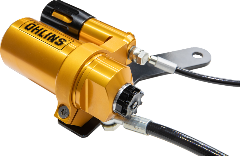 Ohlins HD 517 rear shock detail