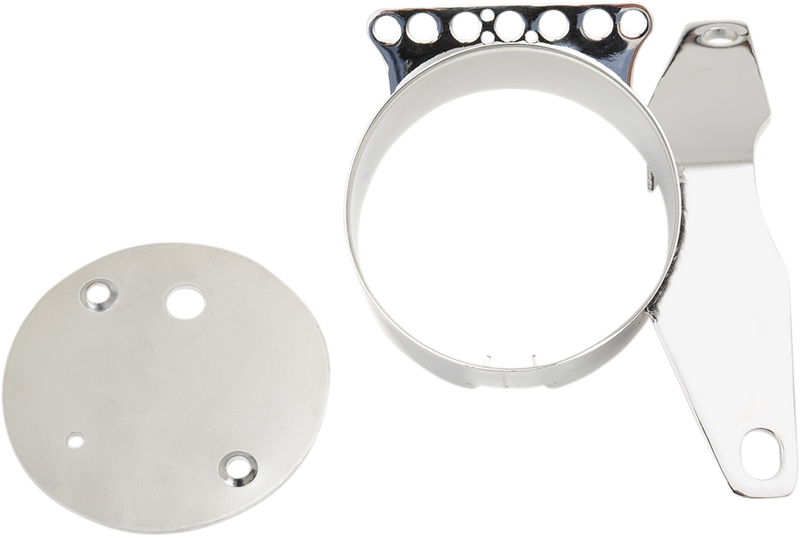 DRAG SPECIALTIES Speedometer Relocation Bracket - Chrome - XL