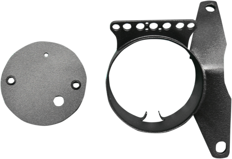 DRAG SPECIALTIES Speedometer Relocation Bracket - Black - XL