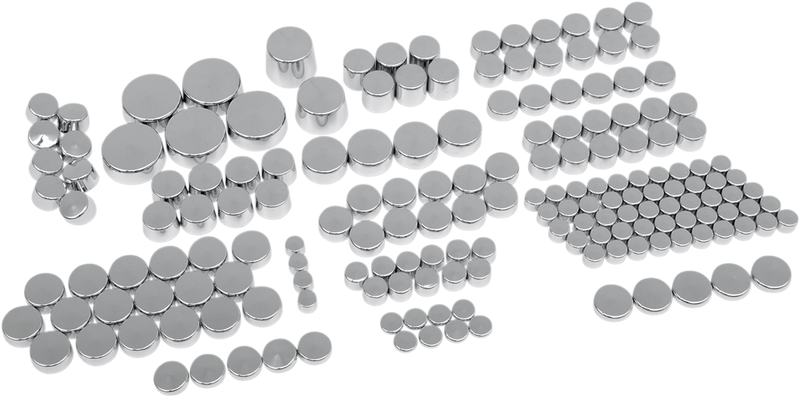 DRAG SPECIALTIES Deluxe Bolt Cover Kit - Chrome